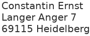 Inhaltlich Verantwortliche(r)